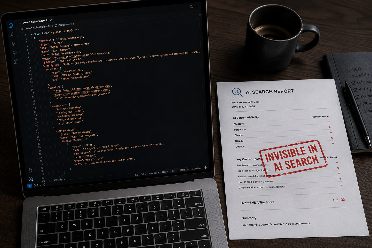 AI Search Report - Invisible in AI Search